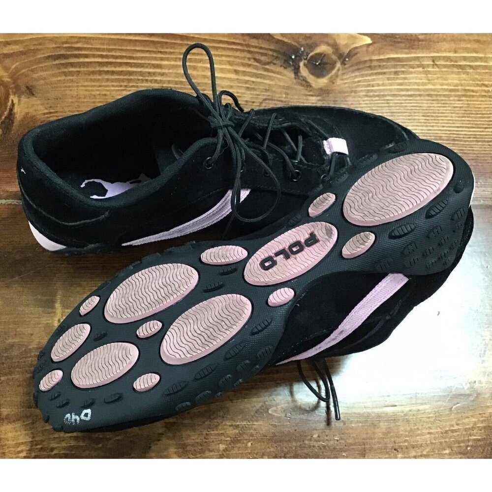 Woman’s Pink and Black Polo 67 Sneakers Size 6.5 - Picture 5 of 5